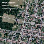 DOP20, Schloss Oranienbaum © GeoBasis-DE/LVermGeo ST