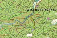 Kartenausschnitt der DTK25 4333 Königerode