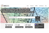 Abb. 1: GovData | Datenportal für Deutschland - GovData, (https://www.govdata.de/, 30.01.2024)