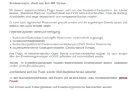 Abb. 1: Meldung im Geoportal Rheinland-Pfalz zum QGIS Plugin (https://www.geoportal.rlp.de/article/Meldungen/, 22.01.2024)