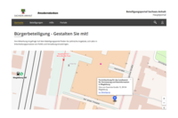 Abb. 1: Startseite Beteiligungsportal Sachsen-Anhalt (https://beteiligung.sachsen-anhalt.de/portal/hauptportal/startseite, 05.08.2025)