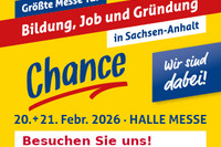 Chance 2026 Besuchen Sie vom 20. bis 21. Februar 2026 den Stand des LVermGeo auf der Messe Chance in Halle (Saale) und erkunden Sie spannende Ausbildungsmöglichkeiten in den Geo-Berufen.