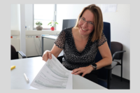 Abb. 1: Franziska Wolf – Leiterin Geodatenmanagement im LVermGeo