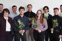 Feierlicher Empfang der Bachelorabsolventen des dualen Studiums „Vermessung und Geoinformatik" im LVermGeo