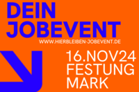 hierbleiben 2024 © hierbleiben Besuchen Sie uns am 16.11.2024 auf dem hierbleiben JOBEVENT in der Festung Mark Magdeburg!