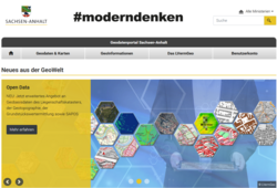 Abb. 1: Open Data Geodatenportal Sachsen-Anhalt (https://geodatenportal.sachsen-anhalt.de/gfds/de/startseite.html, 03.08.2023) Abb. 1: Open Data Geodatenportal Sachsen-Anhalt (https://geodatenportal.sachsen-anhalt.de/gfds/de/startseite.html, 03.08.2023)