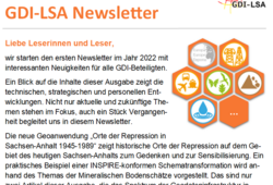 Newsletter GDI-LSA 1/2022 News Newsletter GDI-LSA 1/2022 News