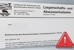 Warnung - gefälschte Gebührenbescheide