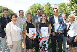 Die Besten des Jahrgangs 2022 einschließlich der Vertreter der Verbände