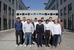 Begrüßung der Absolventen durch die Präsidentin des LVermGeo © LVermGeo Begrüßung der Absolventen durch die Präsidentin des LVermGeo