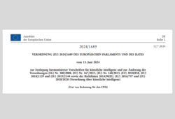 Abb. 2: VERORDNUNG (EU) 2024/1689 DES EUROPÄISCHEN PARLAMENTS UND DES RATES vom 13. Juni 2024 Abb. 2: VERORDNUNG (EU) 2024/1689 DES EUROPÄISCHEN PARLAMENTS UND DES RATES vom 13. Juni 2024