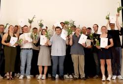 Die Absolventinnen und Absolventen der Sommerprüfung 2026 © LVermGeo ST Die Absolventinnen und Absolventen der Sommerprüfung 2026
