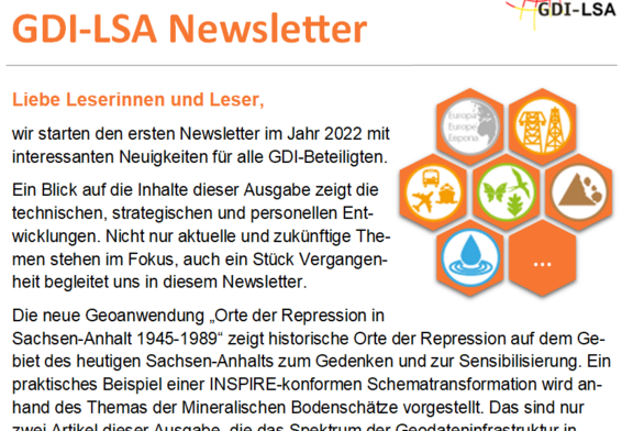 Newsletter GDI-LSA 1/2022 News Newsletter GDI-LSA 1/2022 News