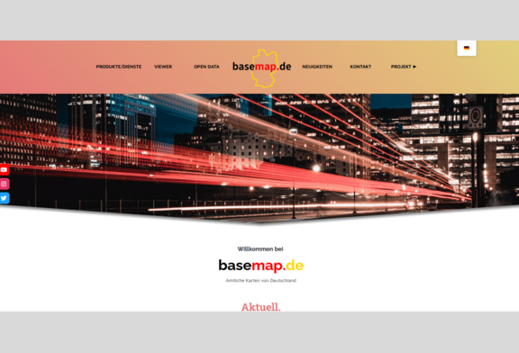 Abb. 1: basemap.de Startseite (https://basemap.de/, 11.01.2024) © Birgit Kohlenbach Abb. 1: basemap.de, Startseite (https://basemap.de/, 11.01.2024)