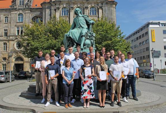 Die Absolventen des Jahrgangs 2022