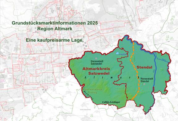 Grundstücksmarktinformationen 2025 – Region Altmark