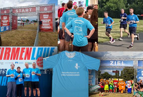 Photocollage Firmenstaffel 2025