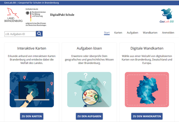 Startseite des GeoLab.BB (https://geolab.brandenburg.de/geolabbb/, 24.07.2025) Startseite des GeoLab.BB (https://geolab.brandenburg.de/geolabbb/, 24.07.2025)