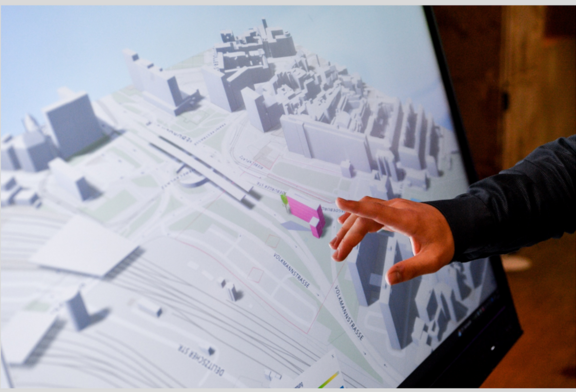 Abb. 3: HAL-Plan in der aktiven Nutzung © Marcel Soppa / DLR Abb. 3: HAL-Plan in der aktiven Nutzung © Marcel Soppa / DLR