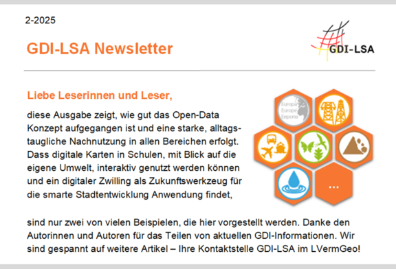 GDI-LSA Newsletter 2-2025 © LVerrmGeo ST GDI-LSA Newsletter 2-2025
