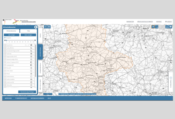 Abb. 2: Bildschirmausschnitt aus dem Infrastrukturatlas (https://isa.bundesnetzagentur.de/isa-webgis/#/gis, 03.02.2026) Abb. 2: Bildschirmausschnitt aus dem Infrastrukturatlas (https://isa.bundesnetzagentur.de/isa-webgis/#/gis, 03.02.2026)