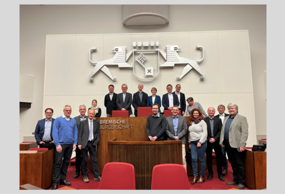 LG GDI-DE bei der Bremischen Bürgerschaft , © Kst. GDI-DE LG GDI-DE bei der Bremischen Bürgerschaft , © Kst. GDI-DE