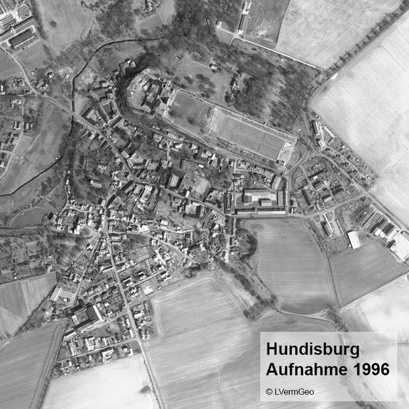 Katasterbildflug 1996 Hundisburg