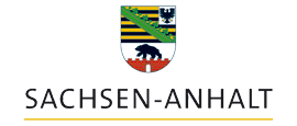Das Wappen des Landes Sachsen-Anhalt - Link zur Startseite